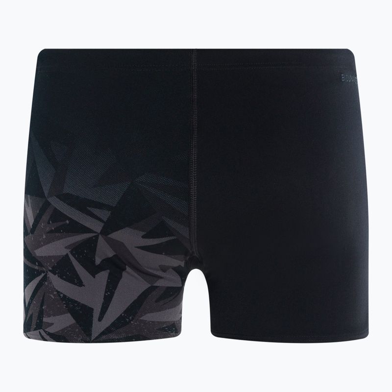 Bokserki pływackie męskie Speedo HyperBoom V-Cut Aquashort black/siren red 2