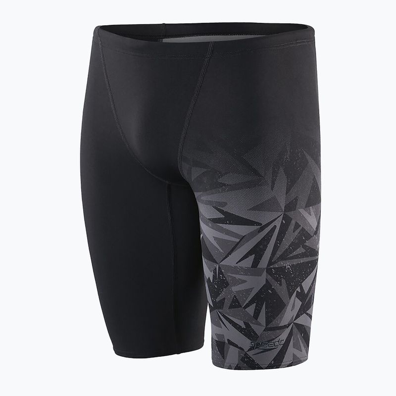 Jammery pływackie męskie Speedo HyperBoom V-Cut Jammer black/oxid grey 5