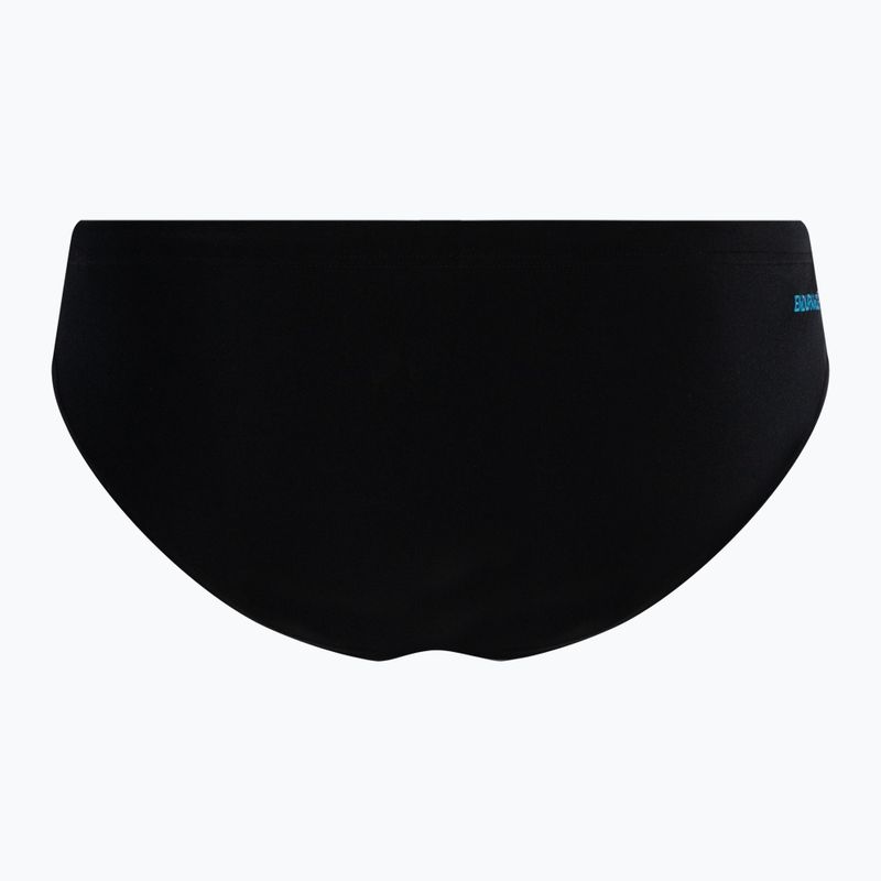Slipy pływackie męskie Speedo Tech Panel 7 cm Brief black/pool/usa charcoal 2