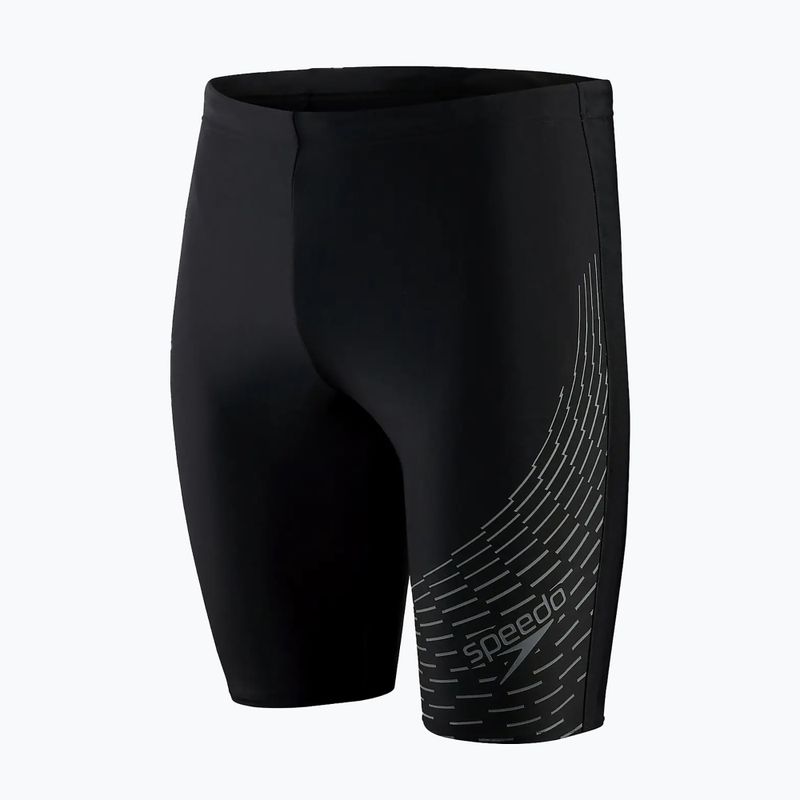 Jammery pływackie męskie Speedo Medley Logo Jammer black/ardesia 4