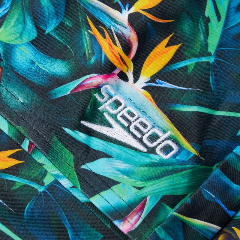 Bokserki pływackie męskie Speedo Escape Aquashort jungle black/dark petrol 7