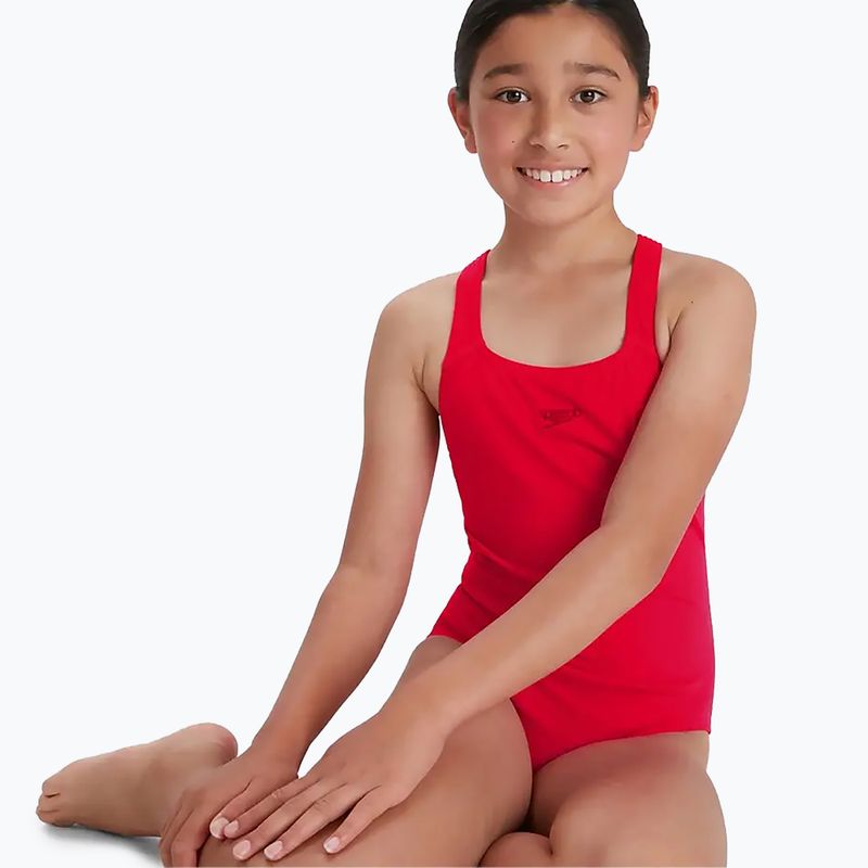 Strój pływacki jednoczęściowy dziecięcy Speedo Endurance+ Medalist fed red 13