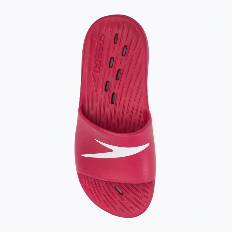 Klapki damskie Speedo Slide fire red 6
