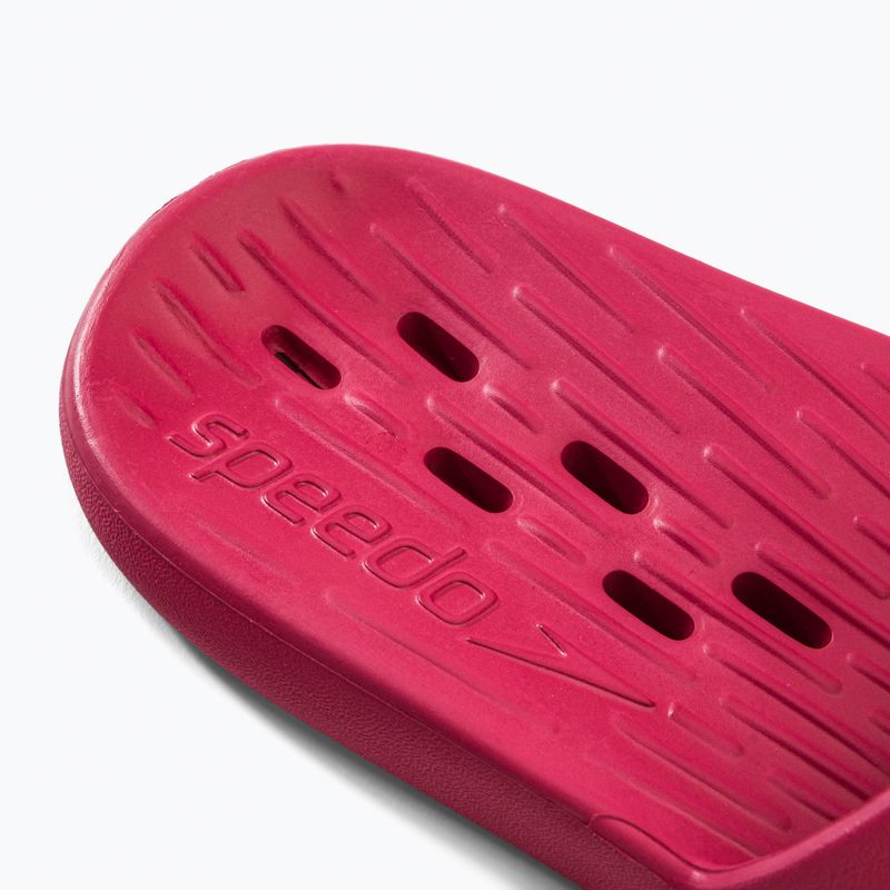Klapki damskie Speedo Slide fire red 8