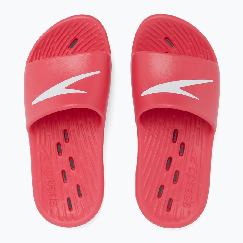 Klapki dziecięce Speedo Slide JU siren red 8