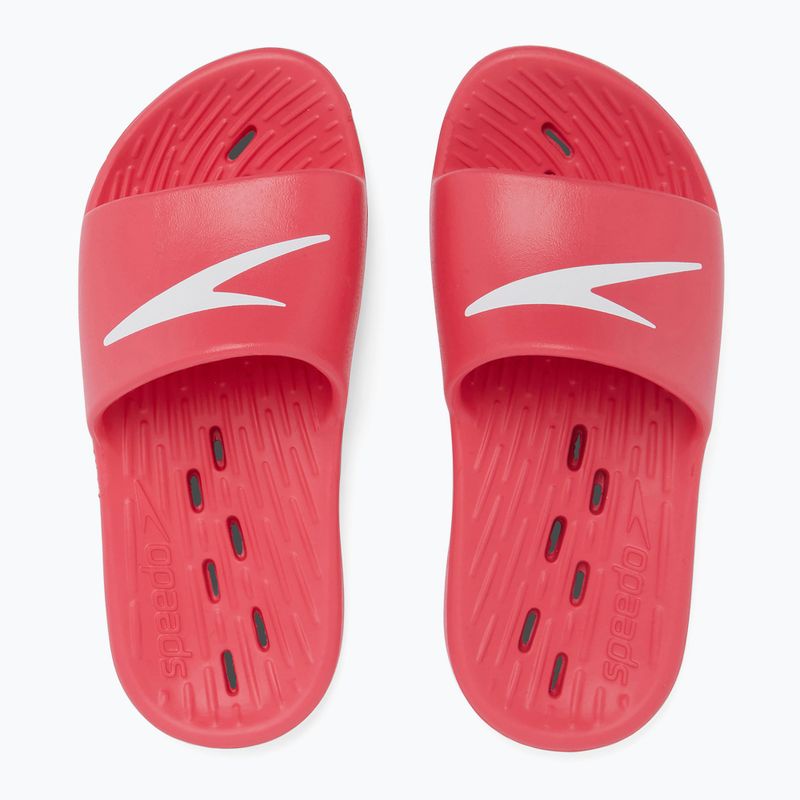 Klapki dziecięce Speedo Slide siren red 8