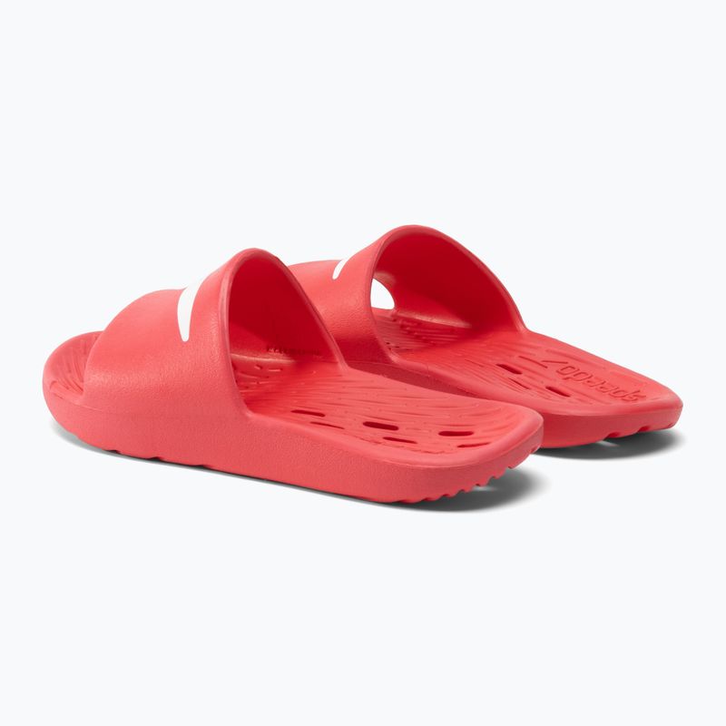 Klapki dziecięce Speedo Slide siren red 3