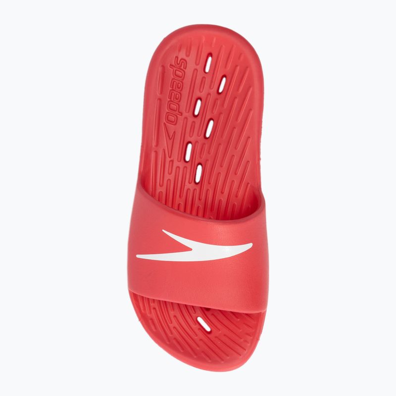 Klapki dziecięce Speedo Slide siren red 6