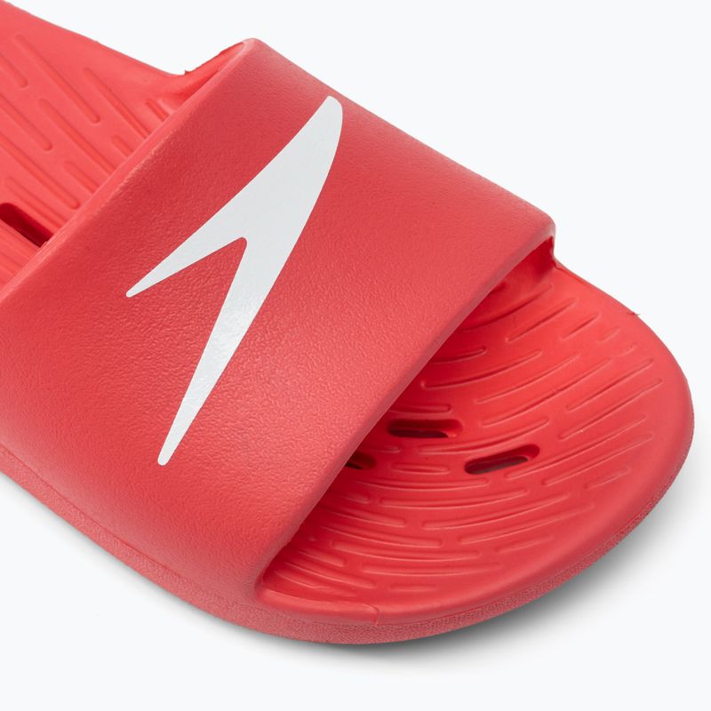 Klapki dziecięce Speedo Slide JU siren red 7