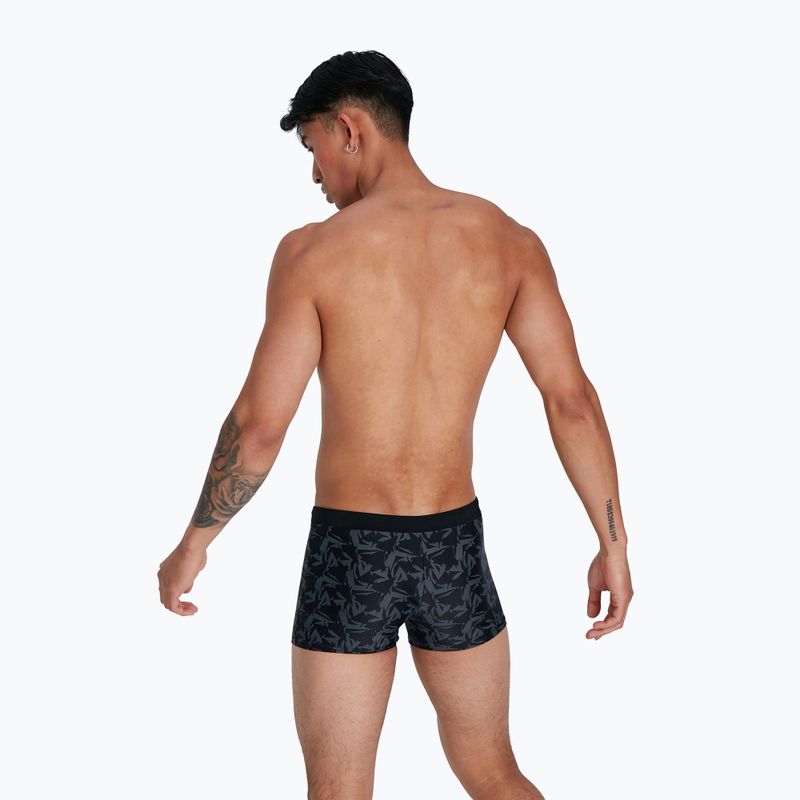 Bokserki pływackie męskie Speedo Valmilton Aquashort black/usa charcoal 6