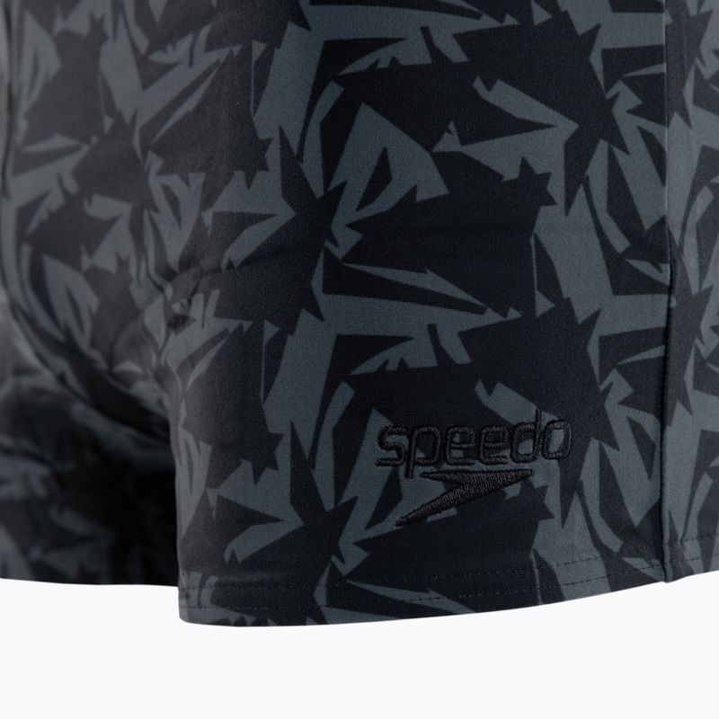 Bokserki pływackie męskie Speedo Valmilton Aquashort black/usa charcoal 4