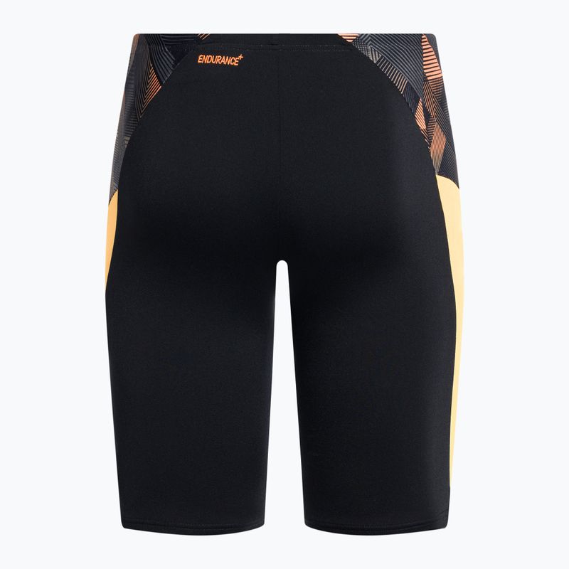 Jammery pływackie męskie Speedo ECO Endurance+ Splice Jammer black/papaya punch/usa charcoal 2