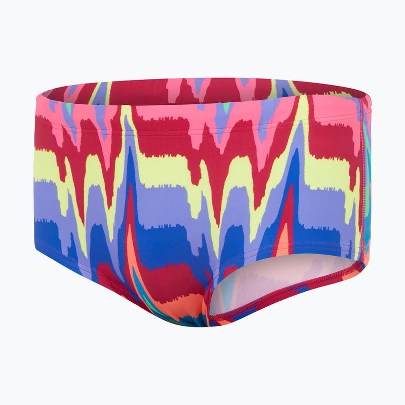Slipy pływackie męskie Speedo Allover 17 cm Brief magenta/fluro pink/ultraviolet/pool 4