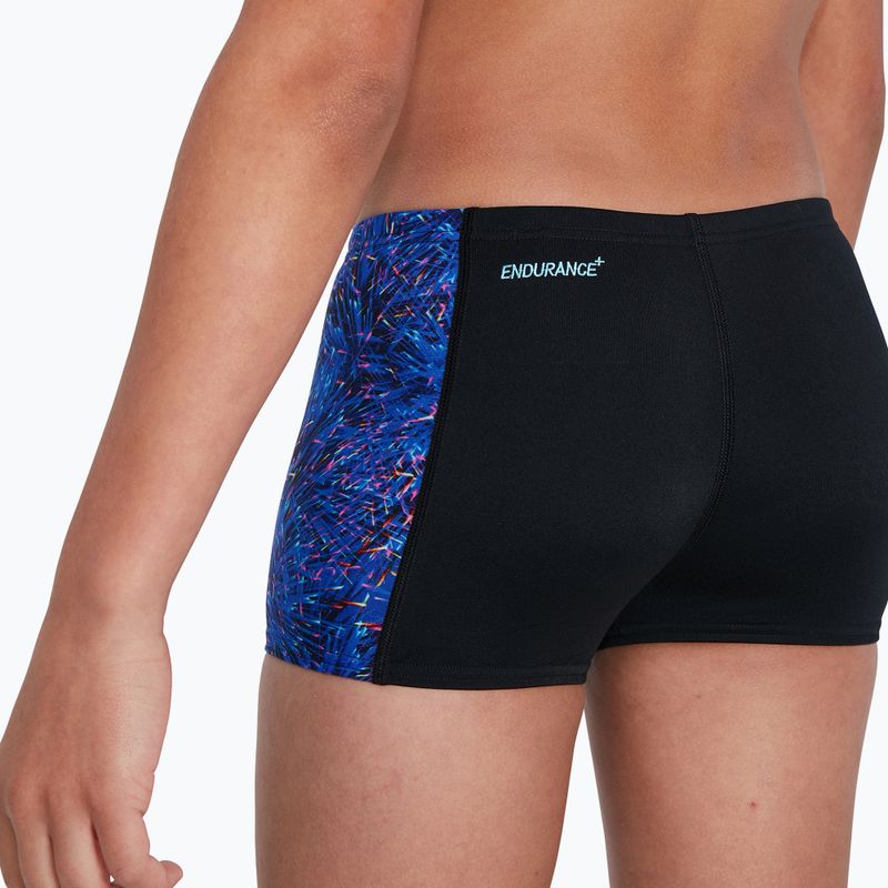 Bokserki pływackie dziecięce Speedo Digi Allover Panel Aquashort black/true navy 7