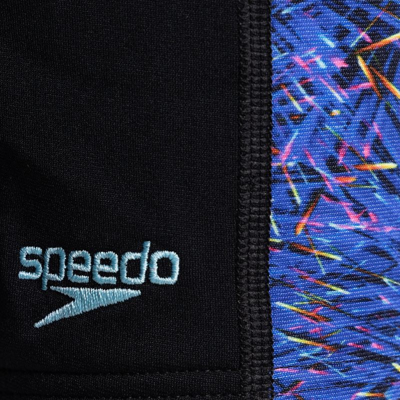 Bokserki pływackie dziecięce Speedo Digi Allover Panel Aquashort black/true navy 3