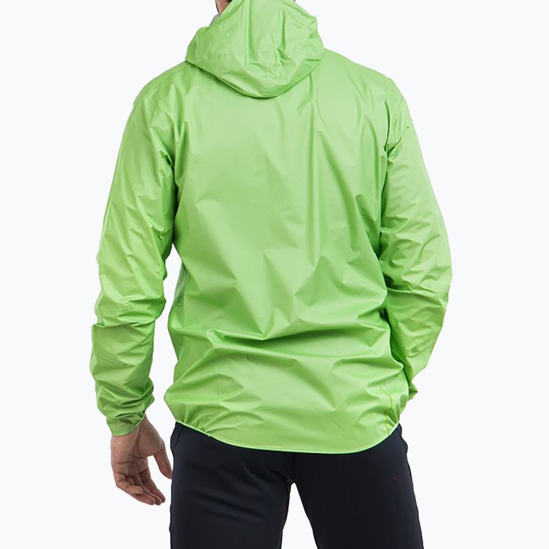 Kurtka do biegania męska Inov-8 Raceshell Pro FZ green 2