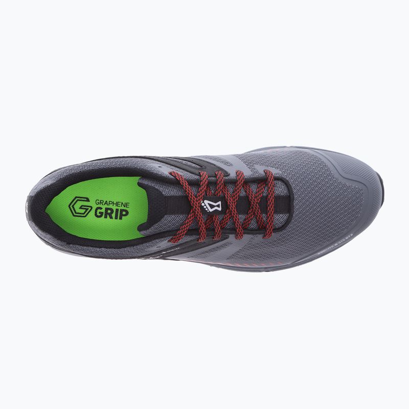 Buty do biegania męskie Inov-8 Roclite G 315 GTX V2 grey/black/red 16