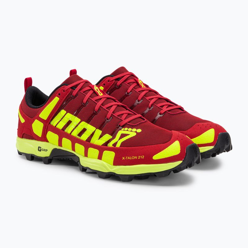 Buty do biegania Inov-8 X-Talon 212 red/yellow 4