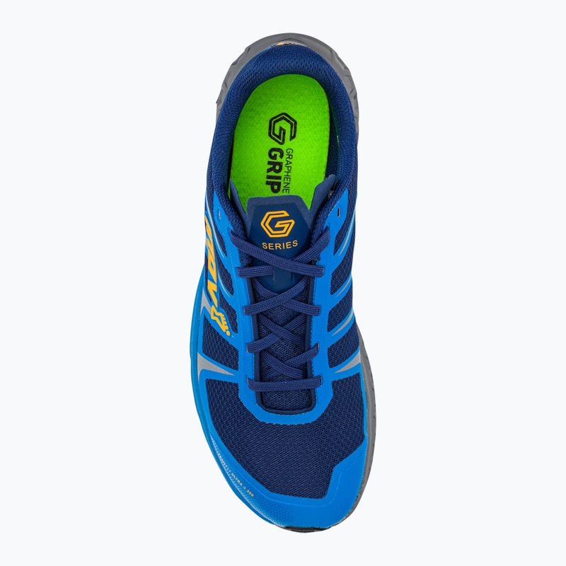 Buty do biegania męskie Inov-8 Trailfly Ultra G300 Max blue/grey/nectar 6