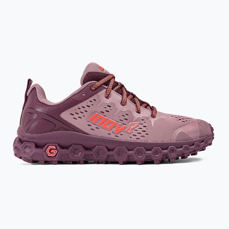 Buty do biegania damskie Inov-8 Parkclaw G280 lilac/purple/coral 2