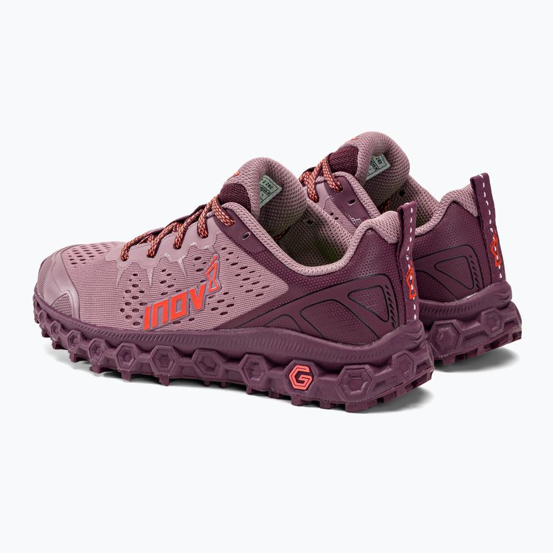 Buty do biegania damskie Inov-8 Parkclaw G280 lilac/purple/coral 4