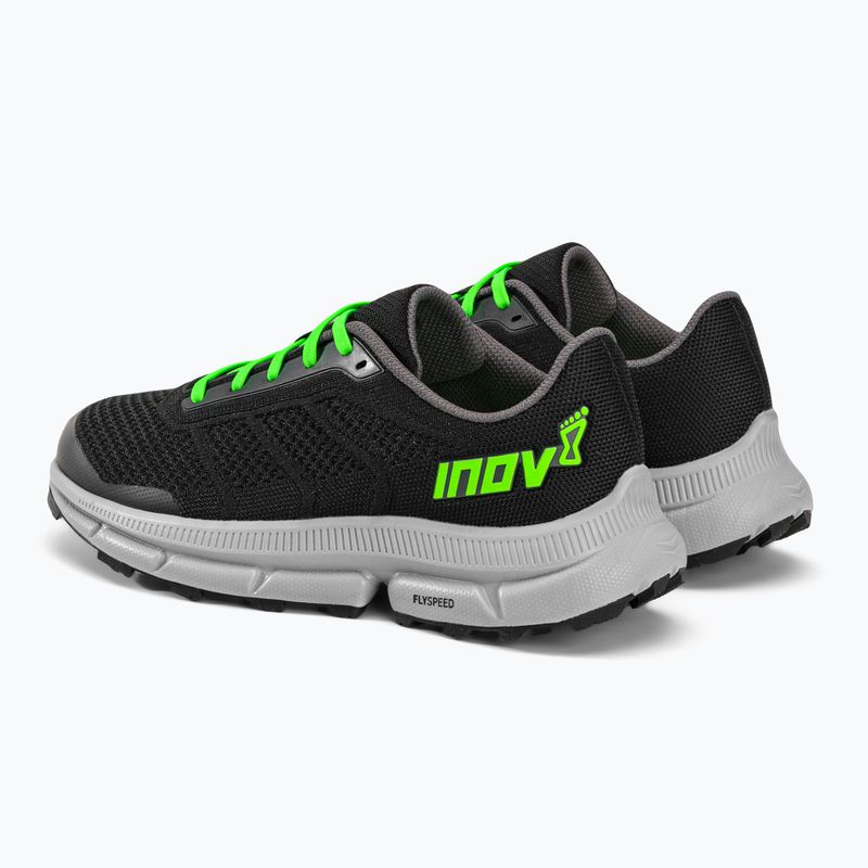 Buty do biegania męskie Inov-8 Trailfly Ultra G 280 black/grey/green 4