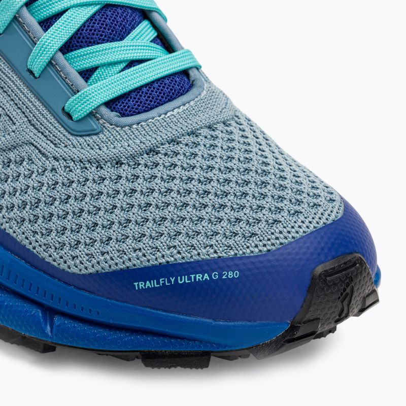 Buty do biegania damskie Inov-8 Trailfly Ultra G 280 light blue/blue 7