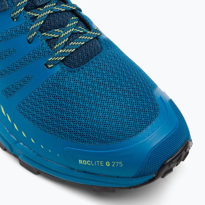 Buty do biegania męskie Inov-8 Roclite G 275 V2 blue/navy/lime 7
