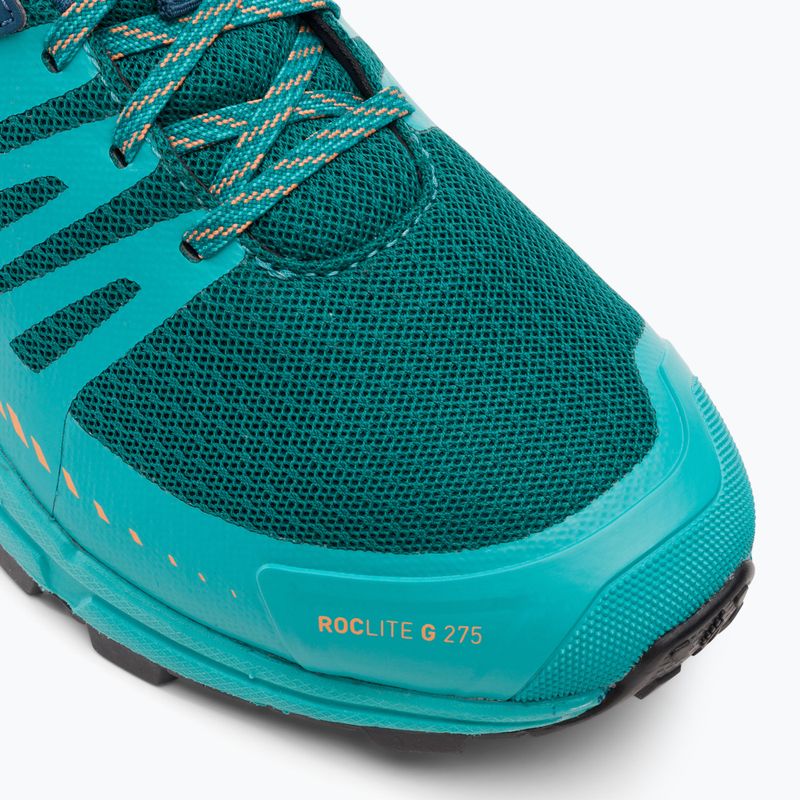 Buty do biegania damskie Inov-8 Roclite G 275 V2 teal/navy/nectar 7