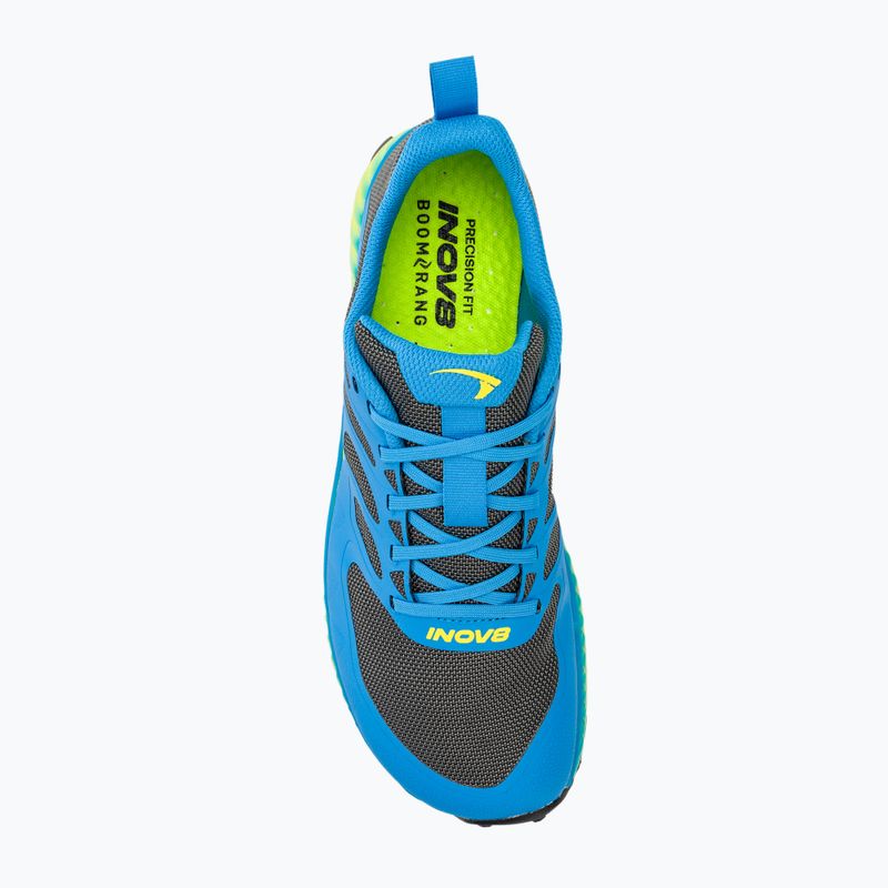 Buty do biegania męskie Inov-8 Mudtalon dark grey/blue/yellow 5