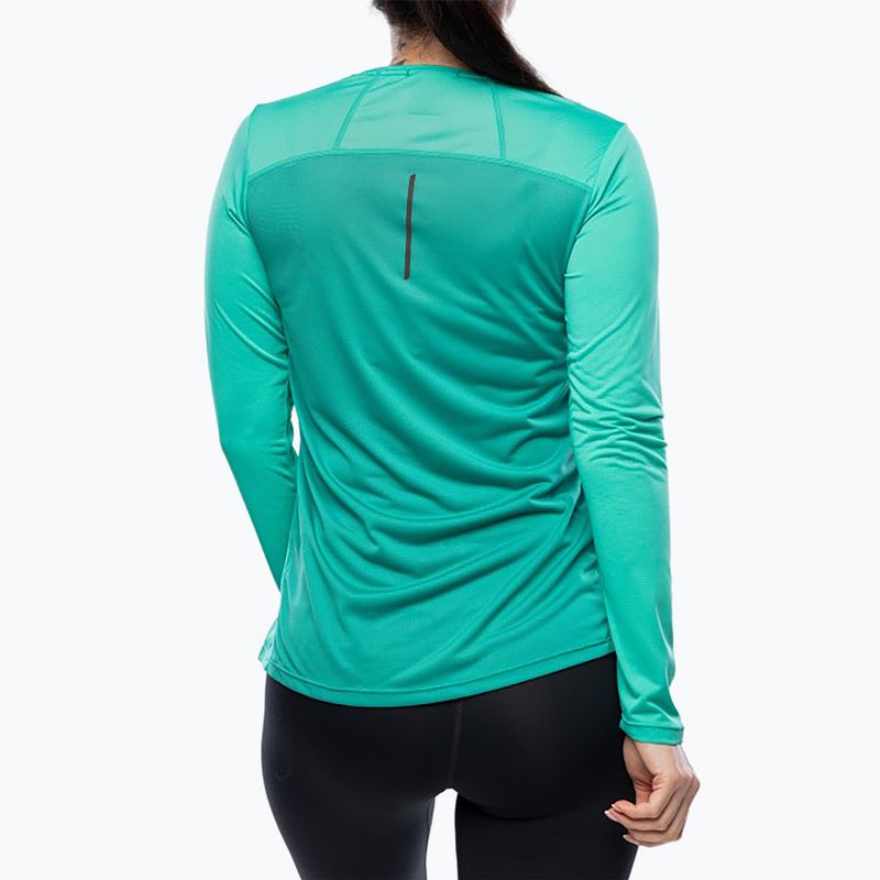 Longsleeve do biegania damski Inov-8 Performance aqua/dark aqua 2