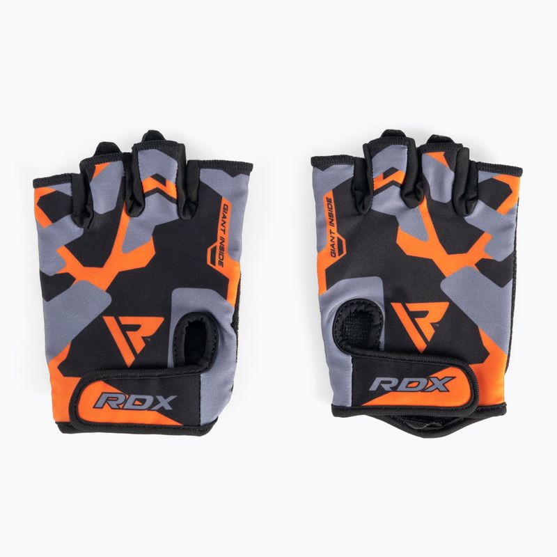 Rękawiczki treningowe RDX Sublimation F6 orange 3