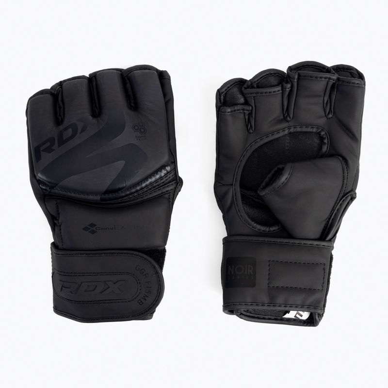 Rękawice grapplingowe RDX Grappling Glove F15 matte black