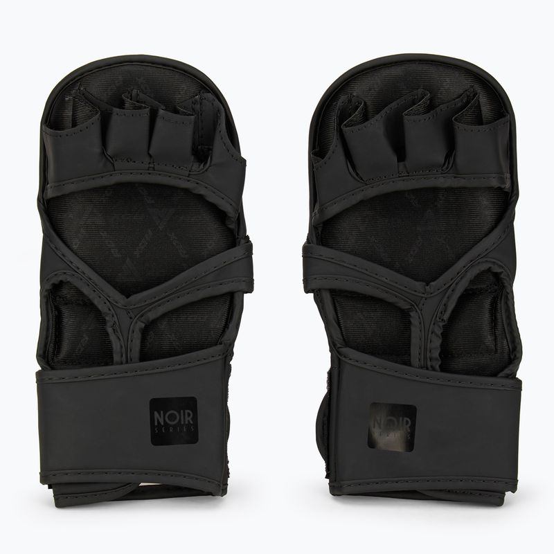 Rękawice grapplingowe RDX T15 Noir Hybrid matte black 3