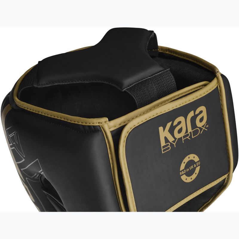 Kask bokserski RDX F6 Kara Head Guard golden 9