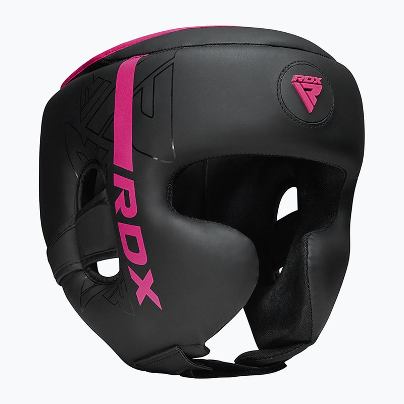 Kask bokserski RDX F6 Kara Head Guard pink