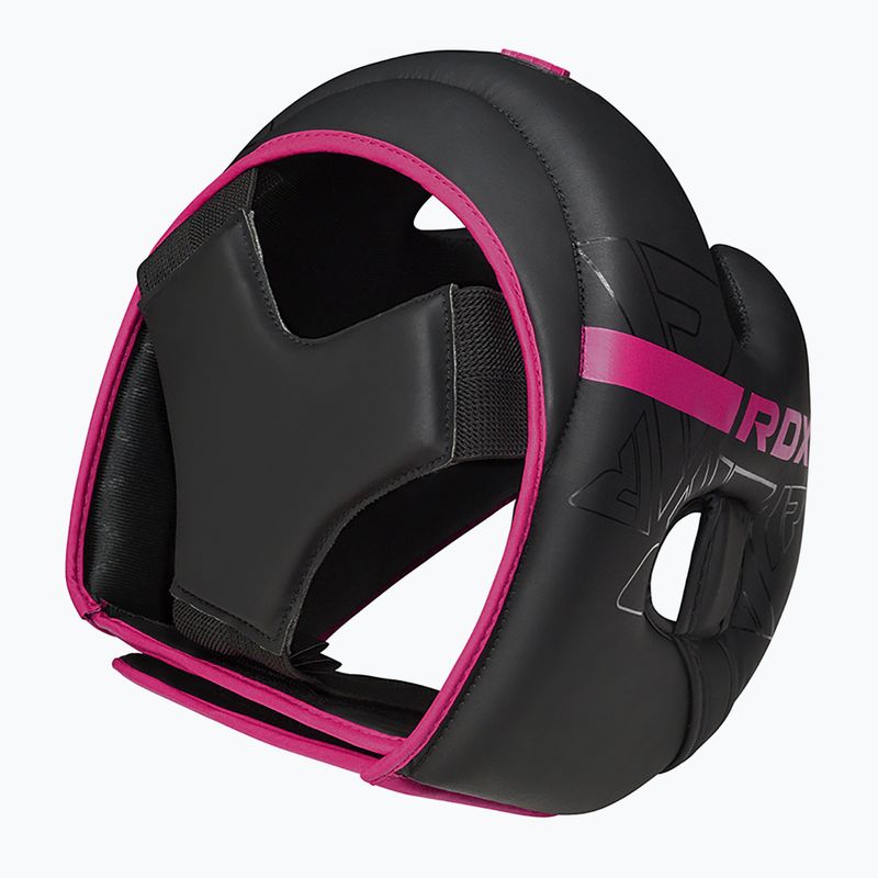 Kask bokserski RDX F6 Kara Head Guard pink 4