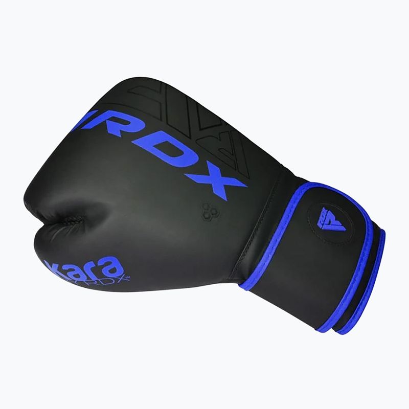 Rękawice bokserskie Rękawice RDX F6 blue 2