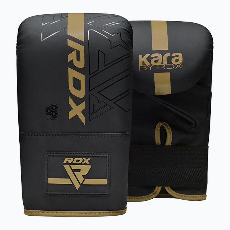 Rękawice bokserskie RDX F6 Bag Mitts golden