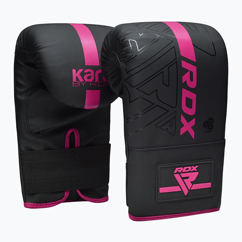 Rękawice bokserskie RDX F6 Bag Mitts pink 2