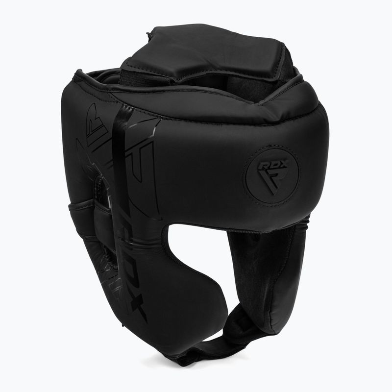 Kask bokserski RDX F6 Kara Head Guard black