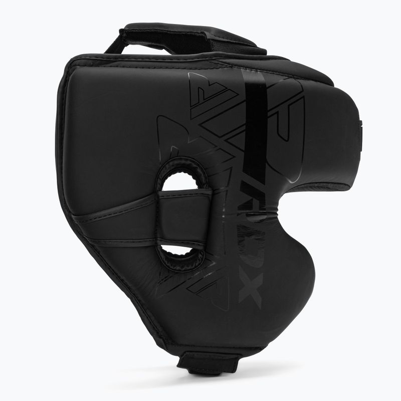 Kask bokserski RDX F6 Kara Head Guard black 2