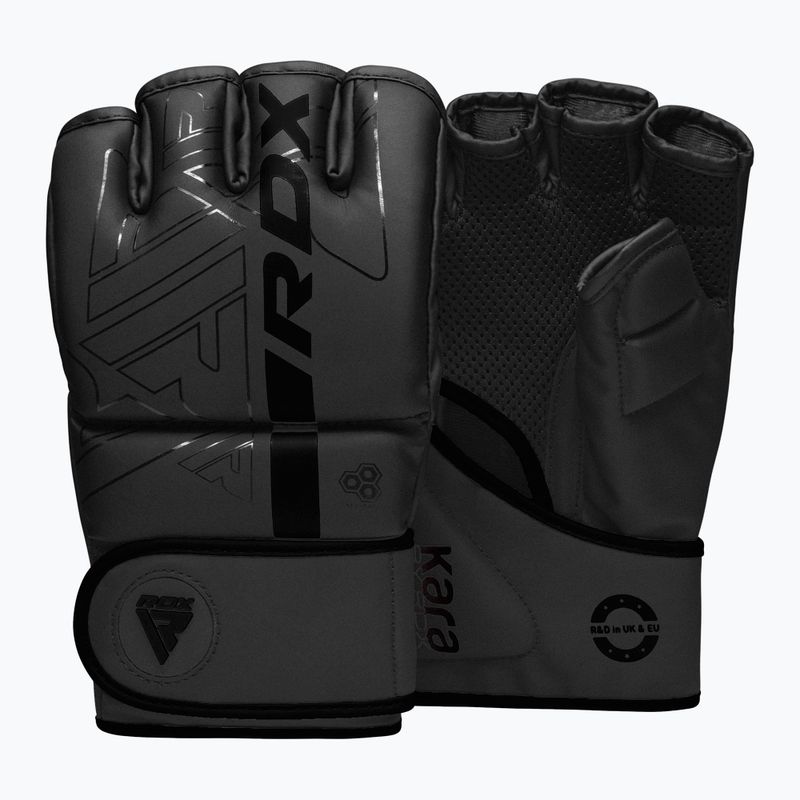 Rękawice grapplingowe RDX Grappling F6 black