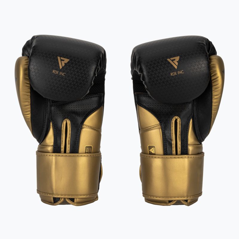 Rękawice bokserskie RDX L2 Mark Pro Sparring Boxing Hook & Loop golden 3