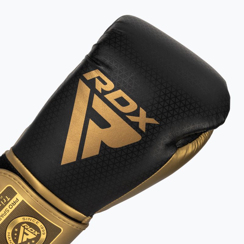 Rękawice bokserskie RDX L2 Mark Pro Sparring Boxing Hook & Loop golden 5