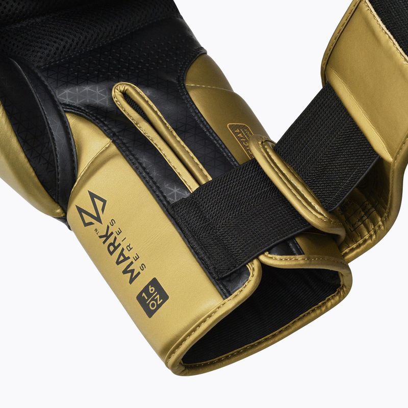 Rękawice bokserskie RDX L2 Mark Pro Sparring Boxing Hook & Loop golden 7