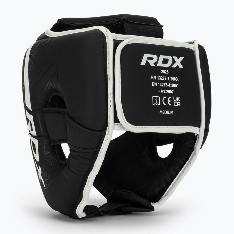 Kask bokserski RDX F6 Kara Head Guard white 3