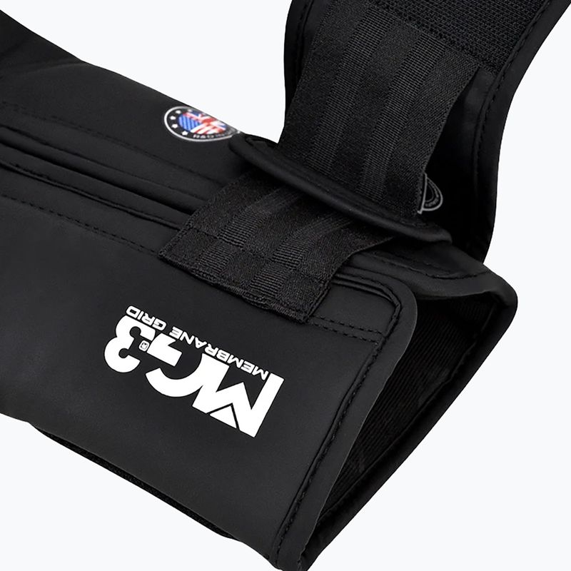 Rękawice bokserskie RDX Boxing New Aura F17 black/blue 6