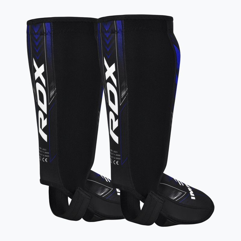 Ochraniacze piszczeli i stóp RDX IMMAF Approved Neoprene Shin Instep SGN-IMF-1U blue 3