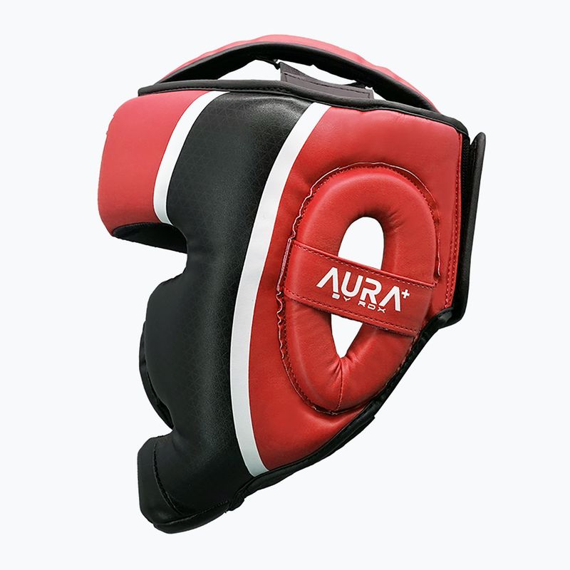 Kask bokserski RDX Head Guard Aura Plus T-17 red 5